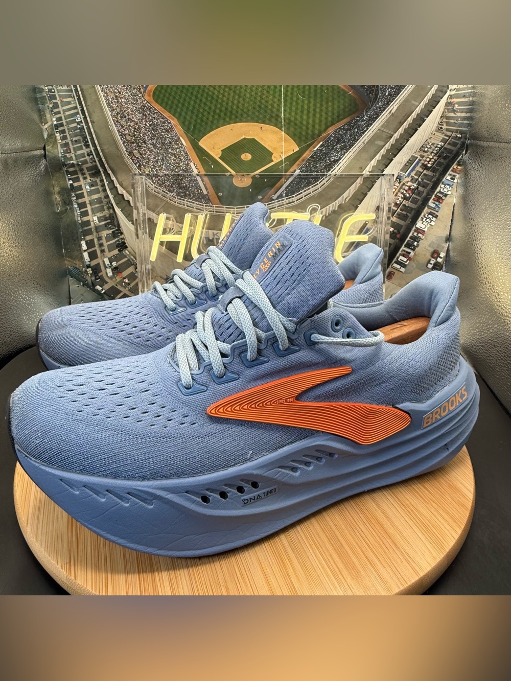 Brooks Glycerin Max ‘Country Blue Sky Orange’ Men’s Size 11 (D) - Picture 2 of 11